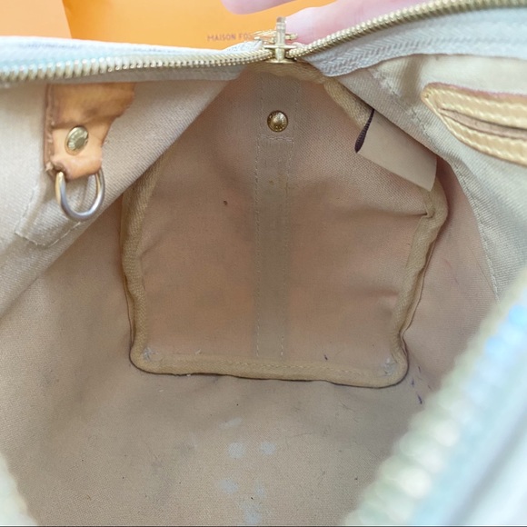 💎✨LIKE NEW✨💎 Speedy Bandouliere 25 Damier Azur - Picture 8 of 15